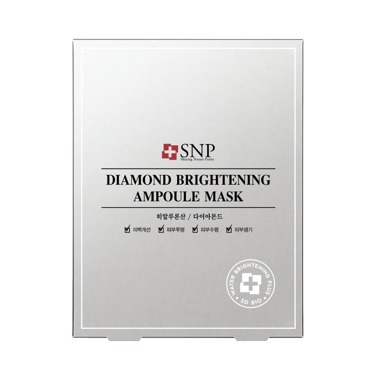 Snp Diamond Brightening Ampoule Mask 5S 8809458845681