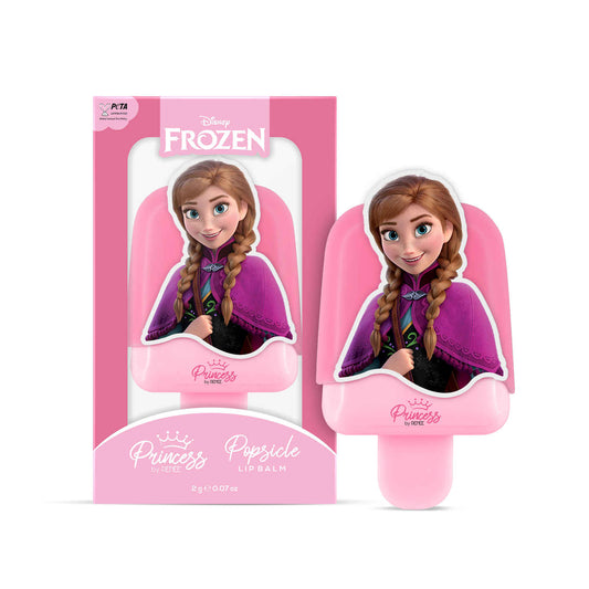 Disney Frozen Princess By RENEE Popsicle Anna Lip Balm, Heals, Nourishes & Protects With SPF 10, Lightly Tinted, Infused With Vitamin E, Shea butter & Coconut milk extract, Paraben-free, 2 gm
