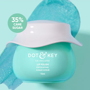 Dot & Key Lip Polish Sugar Scrub for All Skin Types 15 ml