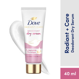 Dove Radiant + Care Deodorant Dry Serum 3% Niacinamide + 10x COLLAGEN (40 ml)