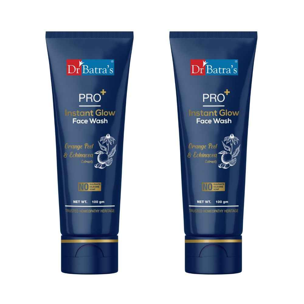 Dr.Batra`s PRO+ Instant Glow Face Wash 100 g (Pack of 2)