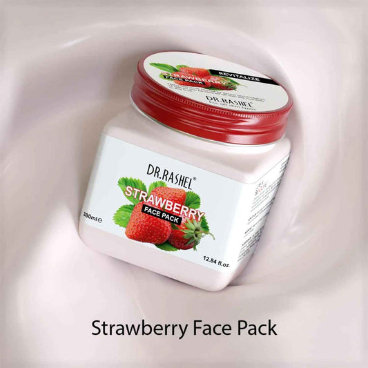 Dr.Rashel Revitalize Strawberry Face Pack For All Skin Type (380 ml)
