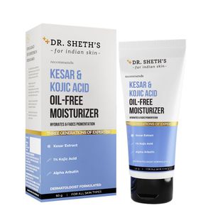 Dr. Sheth's Kesar & Kojic Acid Oil-Free Moisturizer-50 gm