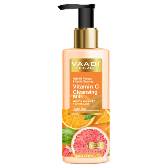 Vaadi Herbals Vitamin C Cleansing Milk For Make Up Removal & Gentle Cleansing