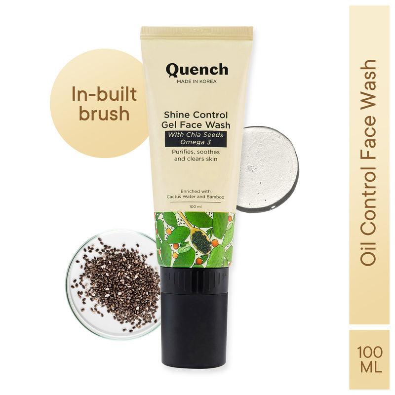 Quench Salicylic Acid & Chia Seeds Face Wash For Oily Skin