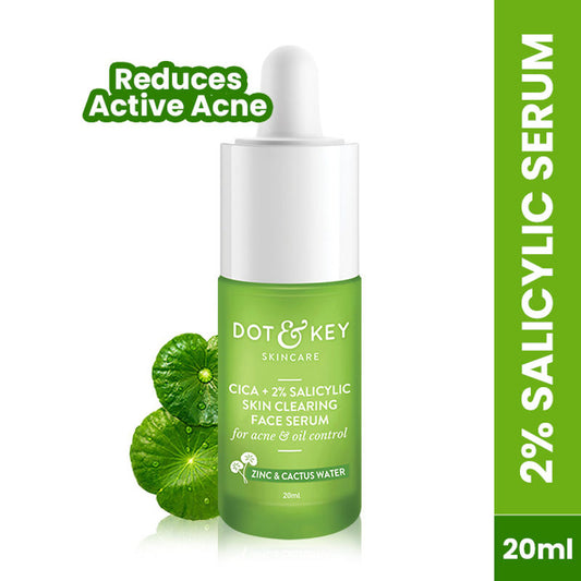Dot & Key 2% Salicylic Cica Anti Acne Face Serum For Irritation & Unclogs Pores