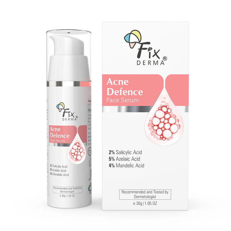Fixderma Acne Defence Face Serum with 2% Salicylic Acid for Anti Acne & Spot Treatment