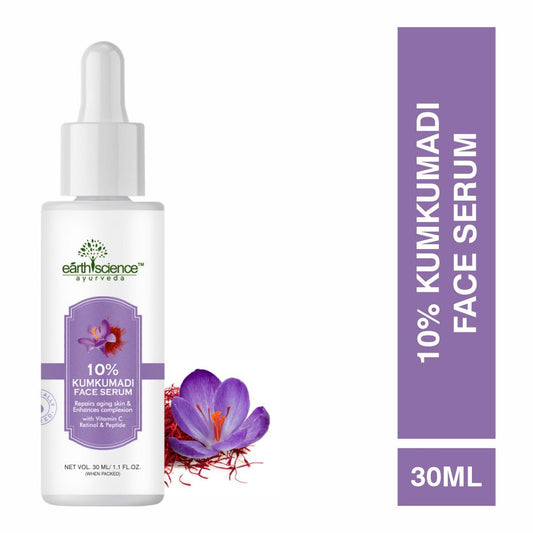 Earth Science Ayurveda Ayurvedic 10% Kumkumadi (Saffron) Night Face Serum