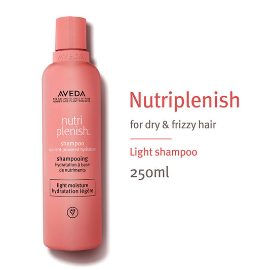 Aveda Nutriplenish Light Hydration Shampoo for Dry & Frizzy Hair with Coconut Oil