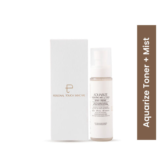 Personal Touch Aquarize Toner + Mist With Hyaluronic Acid For Normal, Oily, Dry & Sensitive Skin