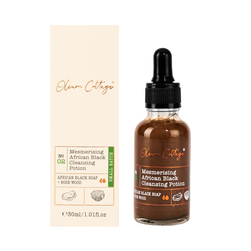 Oleum Cottage African Black Facewash -Oily & Combination skin, Acne and Pigmentation