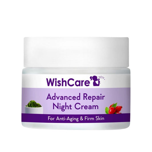 WishCare Advanced Repair 0.5% Retinol Night Cream - Fine Lines & Anti Aging Cream - All Skin Types