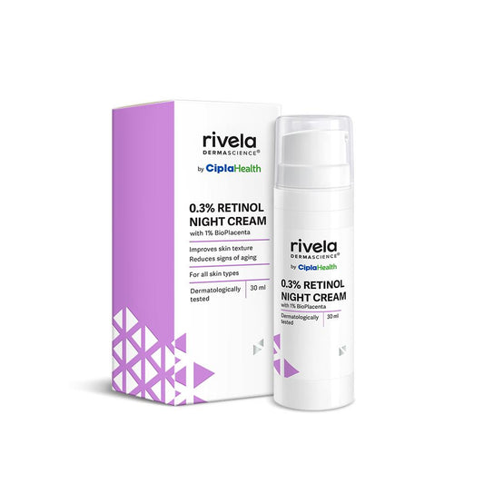 Rivela 0.3% Retinol Night Cream