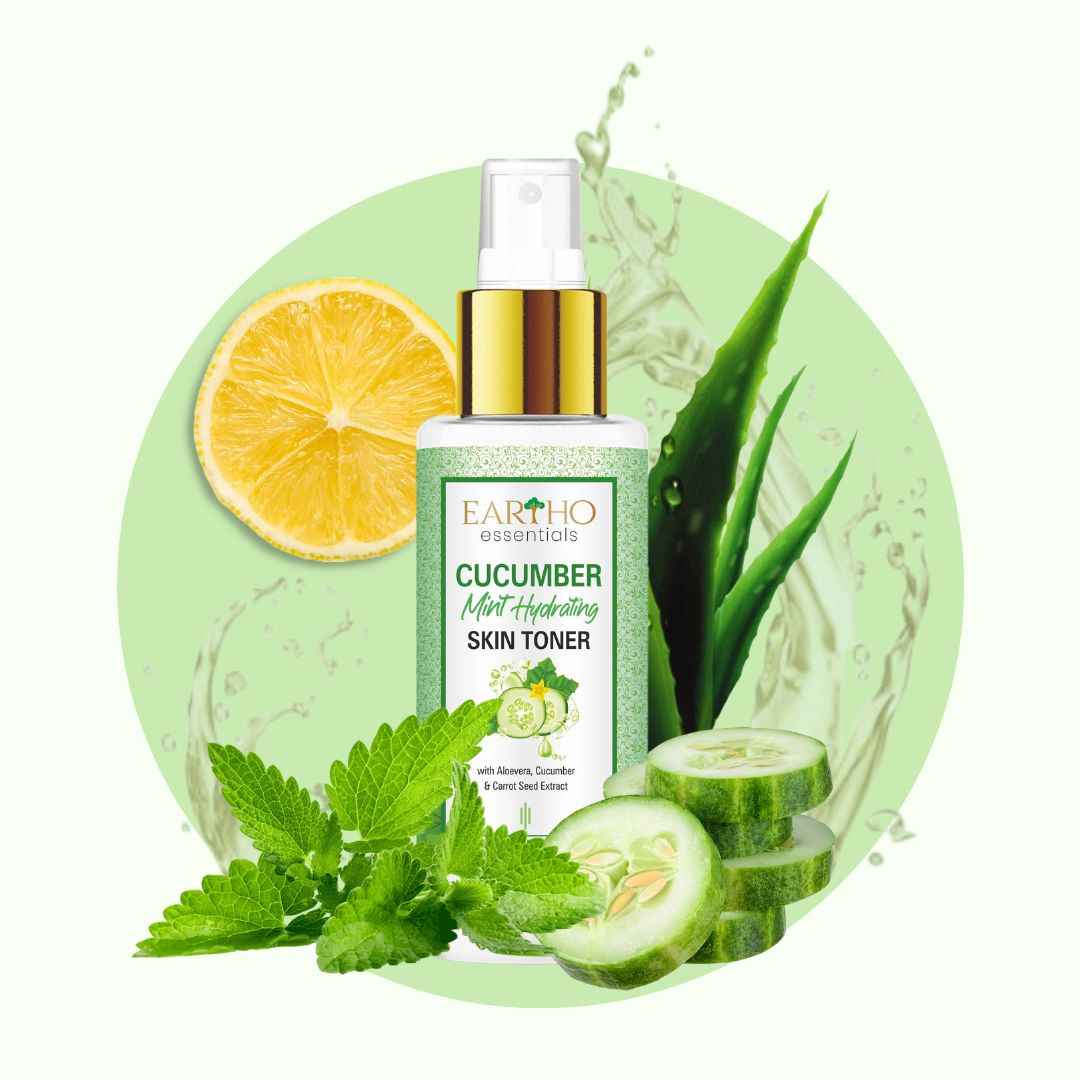 Eartho Essentials Cucumber Mint Hydrating Toner 100ml