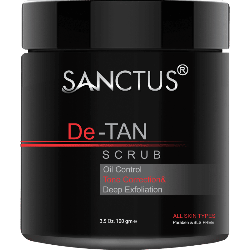 SANCTUS D-Tan Tan Removal Fairness Scrub