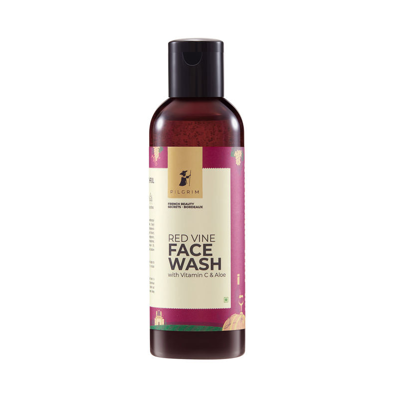 Pilgrim Red Vine Face Wash with Vitamin C & Aloe