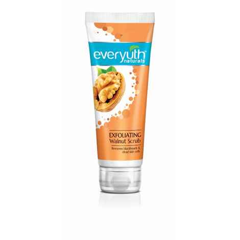 Everyuth Naturals Exfoliating Walnut Scrub Removes Blackheads & Dead Skin Cells (100 gm)