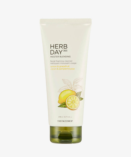 Herb Day 365 Master Blending Facial Foaming Cleanser Lemon & Grapefruit