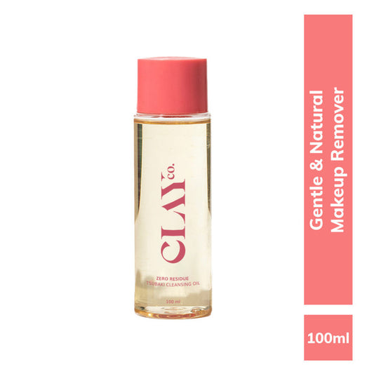 Clayco Zero Residue Tsubaki Dry Cleansing Oil - Removes Makeup & Impurities, Moisturizing
