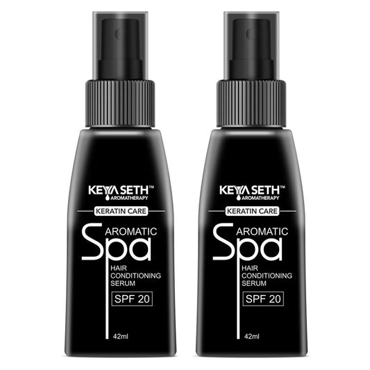 Keya Seth Aromatherapy Spa Hair Conditioning Serum With Keratin Care SPF 20 - Pack of 2