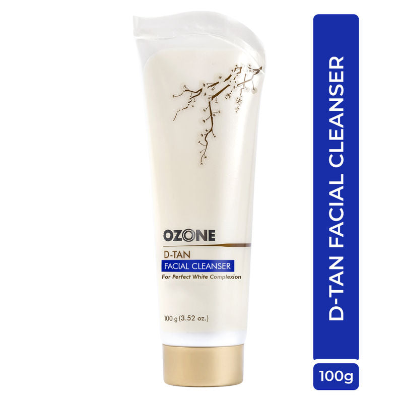 Ozone D-Tan Facial Cleanser For Instant Tan Removal For All Skin Types Men & Women