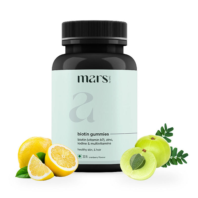 Mars by GHC Biotin Gummies For Healthy Hair Growth And Skin Glow
