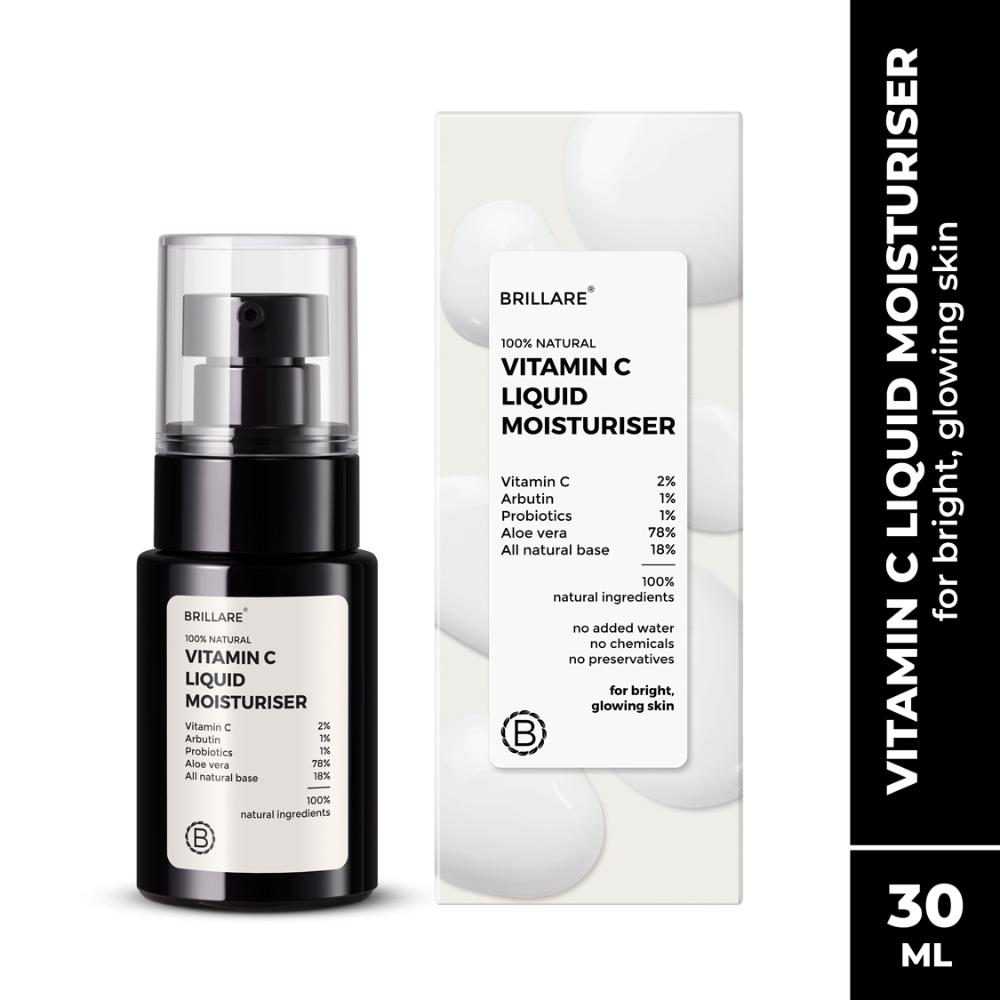 Brillare Vitamin C Liquid Moisturiser For Bright & Glowing Skin