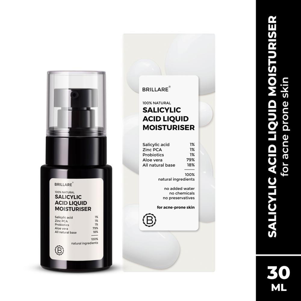 Brillare Salicylic Acid Liquid Moisturiser For Clear, Purified & Acne Prone Skin