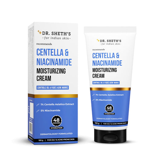 Dr. Sheth's Centella And Niacinamide Moisturizing Cream