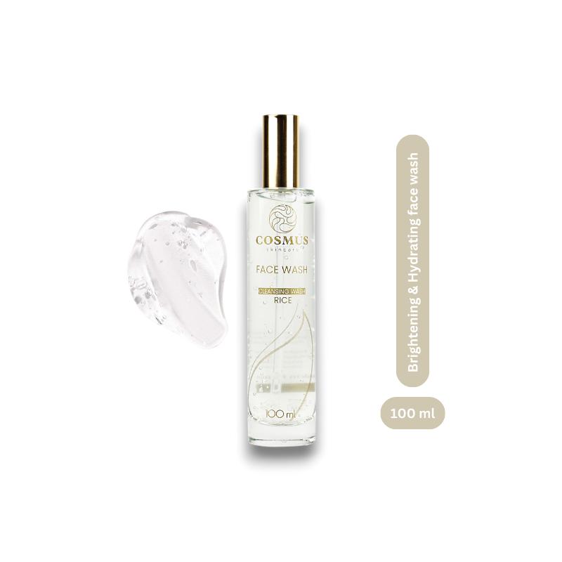 Cosmus Skincare Rice Face Wash With Rice Milk And Lily Cell Extract