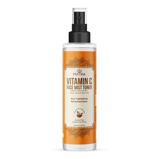 Matra Vitamin C Face Mist Toner with Niacinamide (Vit B3) Witch Hazel and Aloe Vera