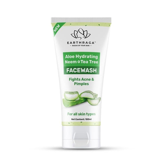 Earthraga Aloe Hydrating Neem Tea Tree Face Wash