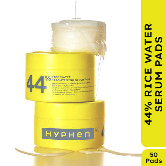 Hyphen 44% Rice Water Brightening Serum Pads