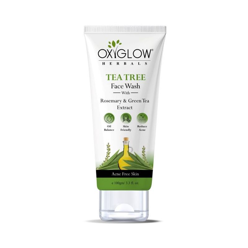 Oxyglow Herbals Tea Tree Face Wash