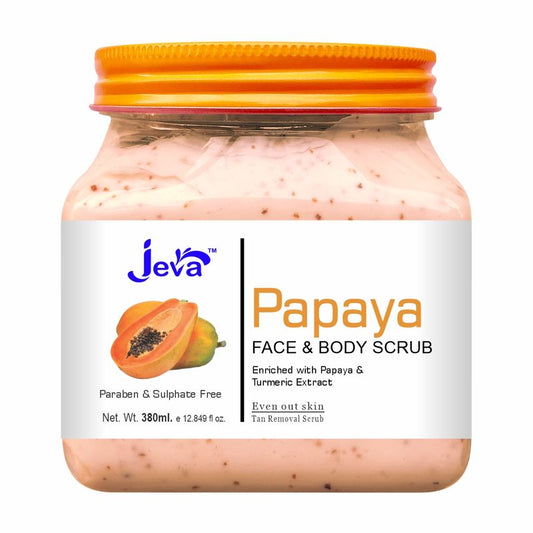 Jeva Papaya Tan Removal Scrub