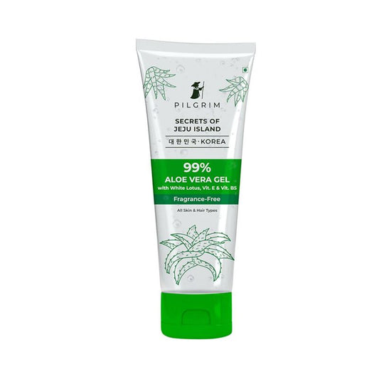 Pilgrim Aloe Vera Gel With Vitamin E For Glowing Skin & Hair