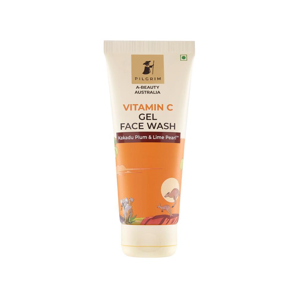 Pilgrim Vitamin C Gel Face Wash Wth Kakadu Plum & Lime Pearl