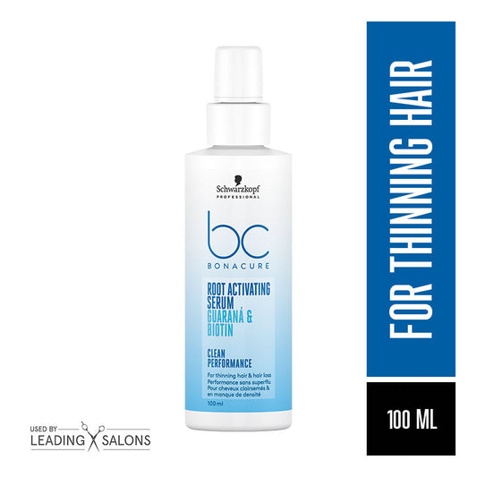 Schwarzkopf Professional Bonacure Root Activating Serum For Thinning Hair| Biotin & Guarana