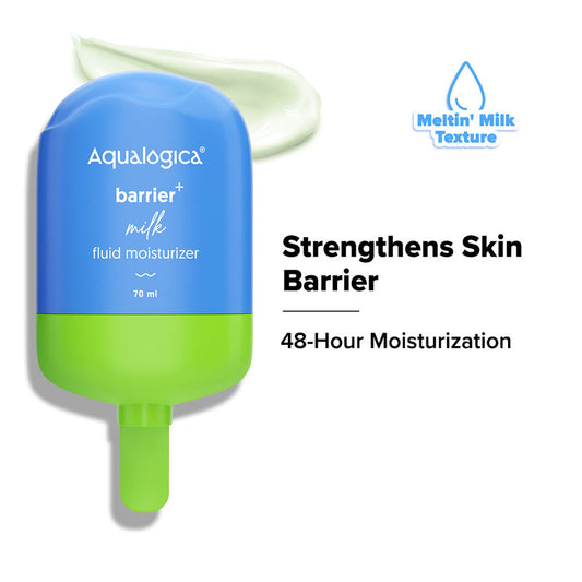 Aqualogica 5 Barrier+ Milk Fluid Moisturizer With Avocado & Ceramides