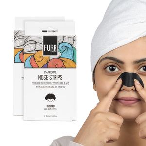 FURR By Pee Safe Charcoal Nose Strips 3N (Pack of 2)