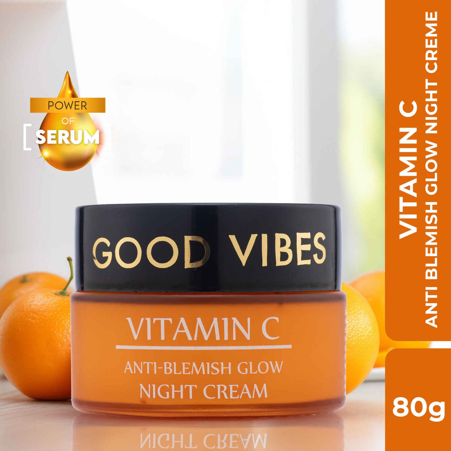 Good Vibes Anti Blemish Glow Vitamin C Night Cream 80 gm GT