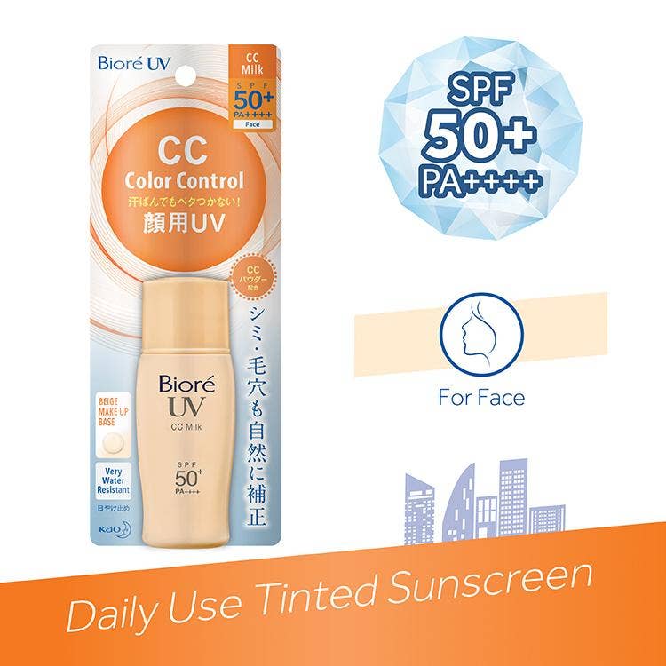Biore Uv Color Control Cc Milk Spf50+ Pa++++ 30Ml
