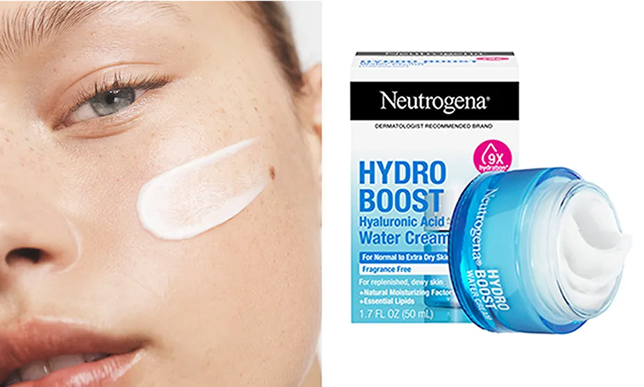 Neutrogena® Hydro Boost Hyaluronic Acid Water Cream Fragrance Free Facial Moisturizer 1.7 FL. OZ