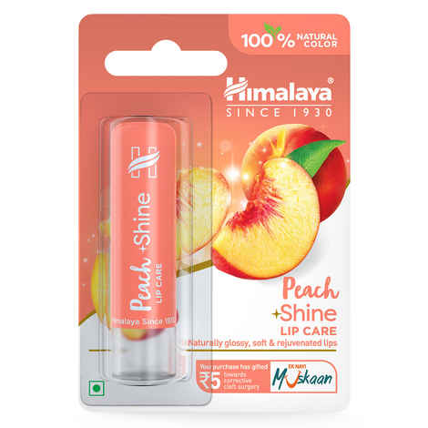 Himalaya Herbals Peach Shine Lip Care (4.5 g)