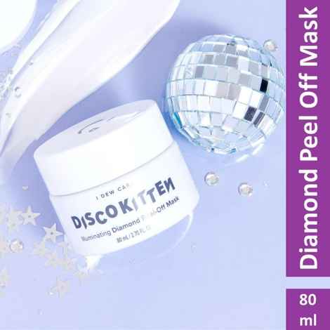 I DEW CARE DISCO KITTEN, Illuminating Diamond Peel-Off Mask