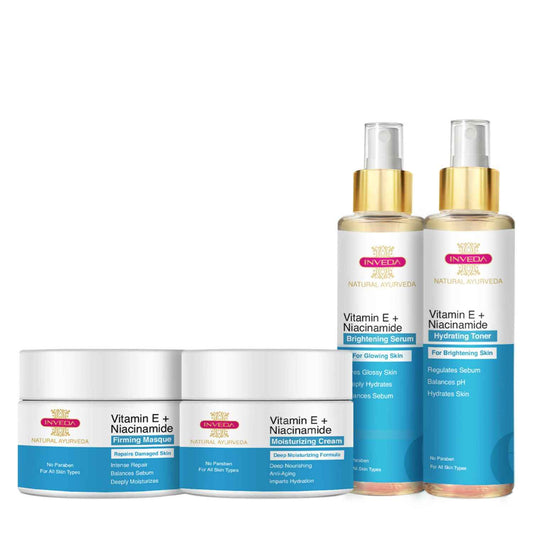 Inveda Skin Whitening Kit With Vitamin E + Niacinamide, 400 ml