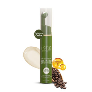 Lotus Botanicals Coffee and Multi-Peptide Under Eye Creme with Vitamin E - 15 ml