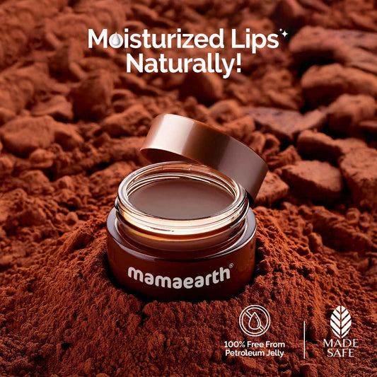 Mamaearth Cocoa Moisture Therapy Lip Balm for Dry & Chapped Lips 15 gm