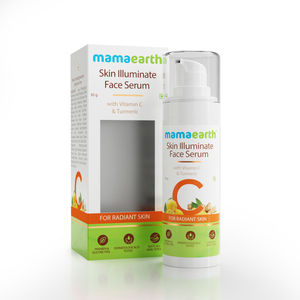 Mamaearth Skin Illuminate Face Serum with Vitamin C and Turmeric for Radiant Skin - 30 gm