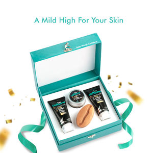 mCaffeine Mild Brew - Latte Gift Kit (275 gm) | Fresh moisturized glow